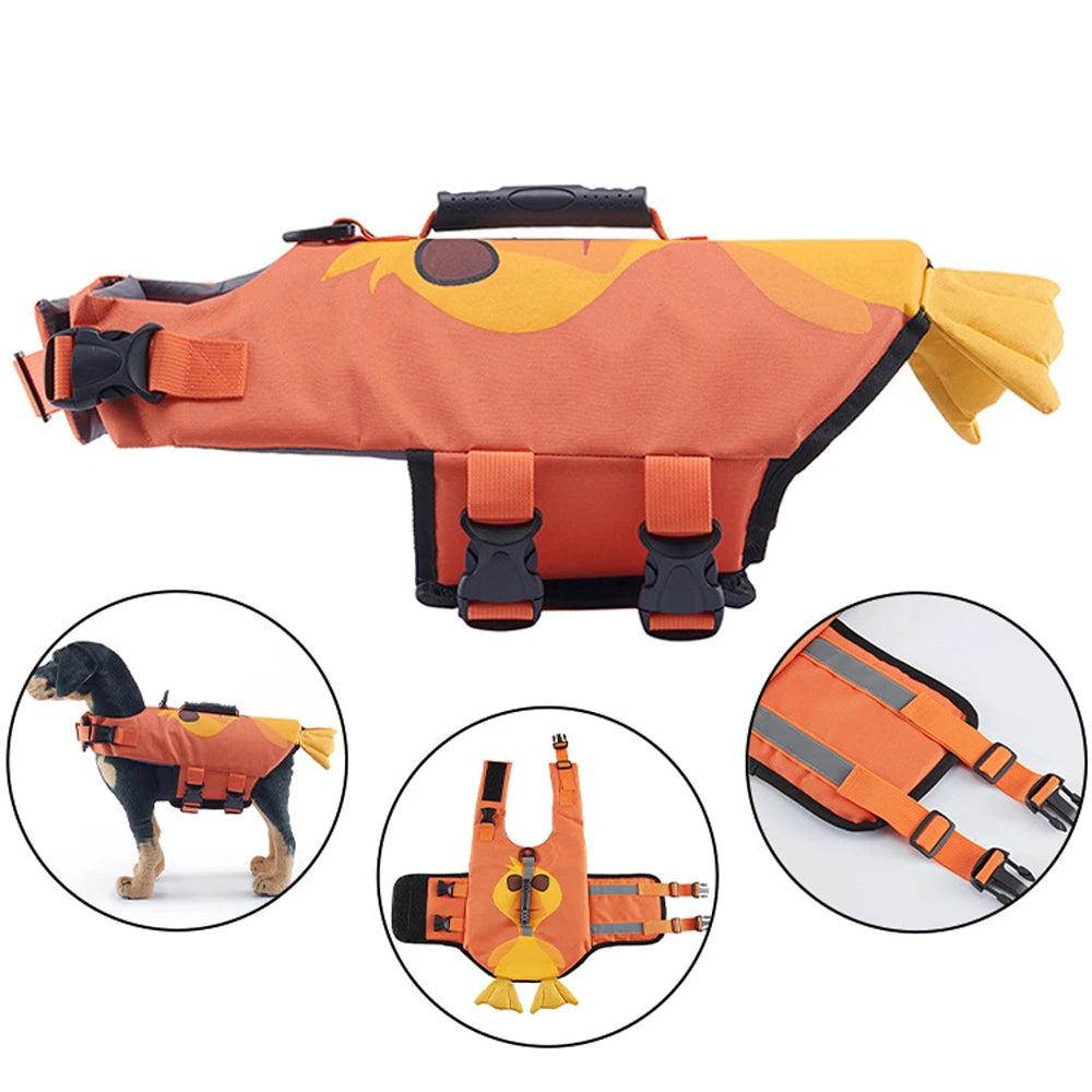 Dog Life Jacket for Swimming Flotation Vests