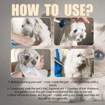 Pet Wash Shampoo for Dogs