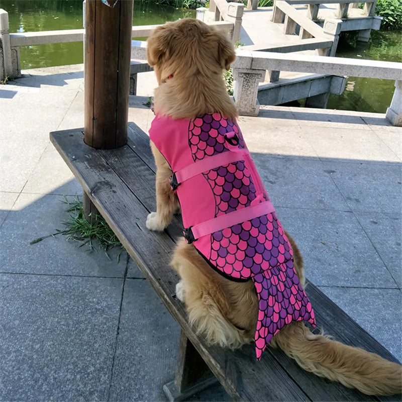 Funny Shark Life Jacket Vest for Dogs