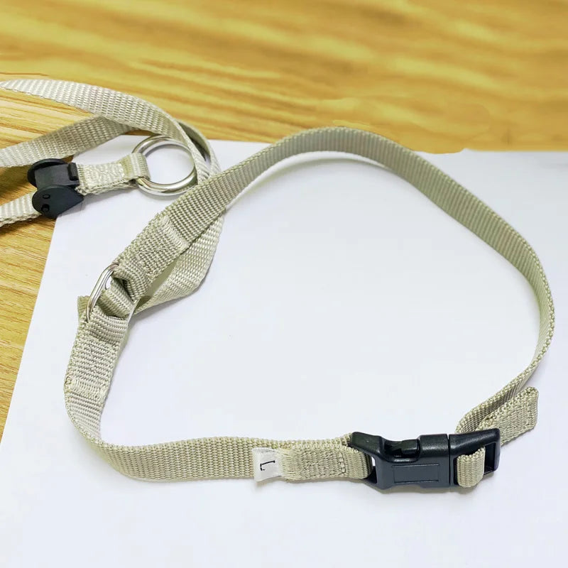 Adjustable Nylon Dog Padded Head Collar Gentle Leash Leader