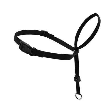 Adjustable Nylon Dog Padded Head Collar Gentle Leash Leader