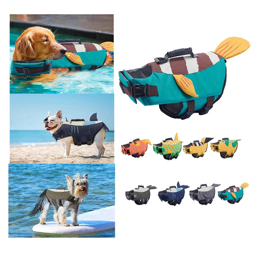 Dog Life Jacket for Swimming Flotation Vests