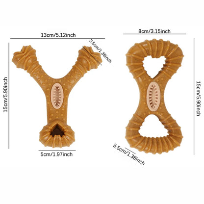 Heavy Duty Chewin Dental Health Interactive Toy with Treat Hole