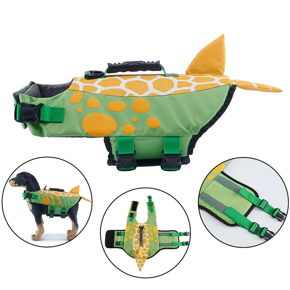 Dog Life Jacket for Swimming Flotation Vests