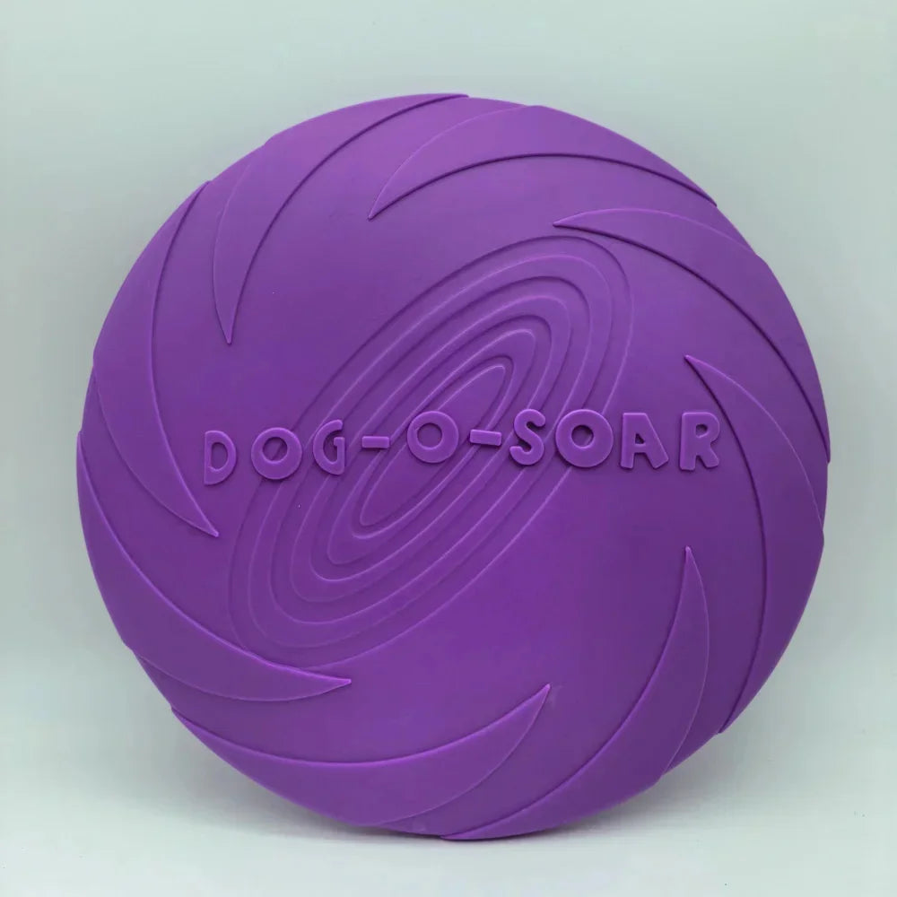 Dog-O-Soar Durable Chew Resistant Frisbee
