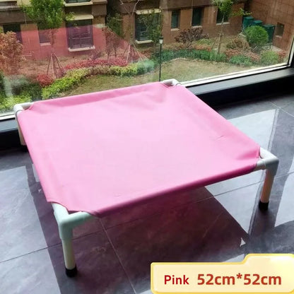Elevated Folding Pet Camping Bed | Portable Dog & Cat Hammock