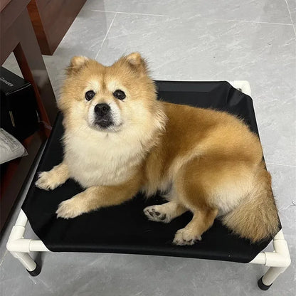 Elevated Folding Pet Camping Bed | Portable Dog & Cat Hammock