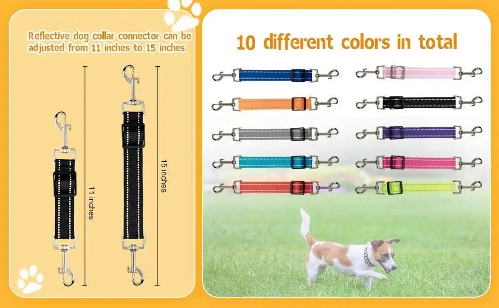 Reflective Dog Safety Collar Clip