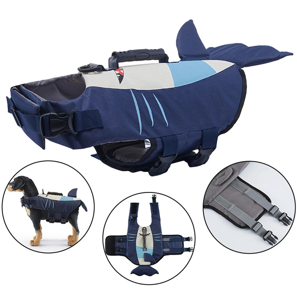 Dog Life Jacket for Swimming Flotation Vests