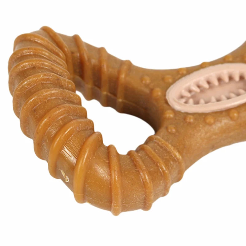 Heavy Duty Chewin Dental Health Interactive Toy with Treat Hole