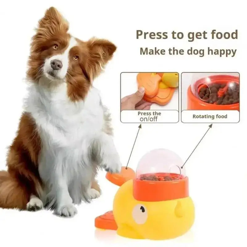 Duck Food Dispenser Dog Toy
