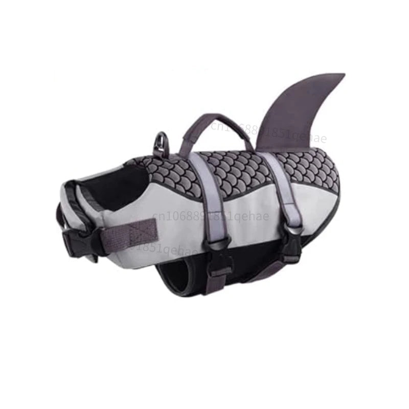Dog Shark Life Jacket for Swimming