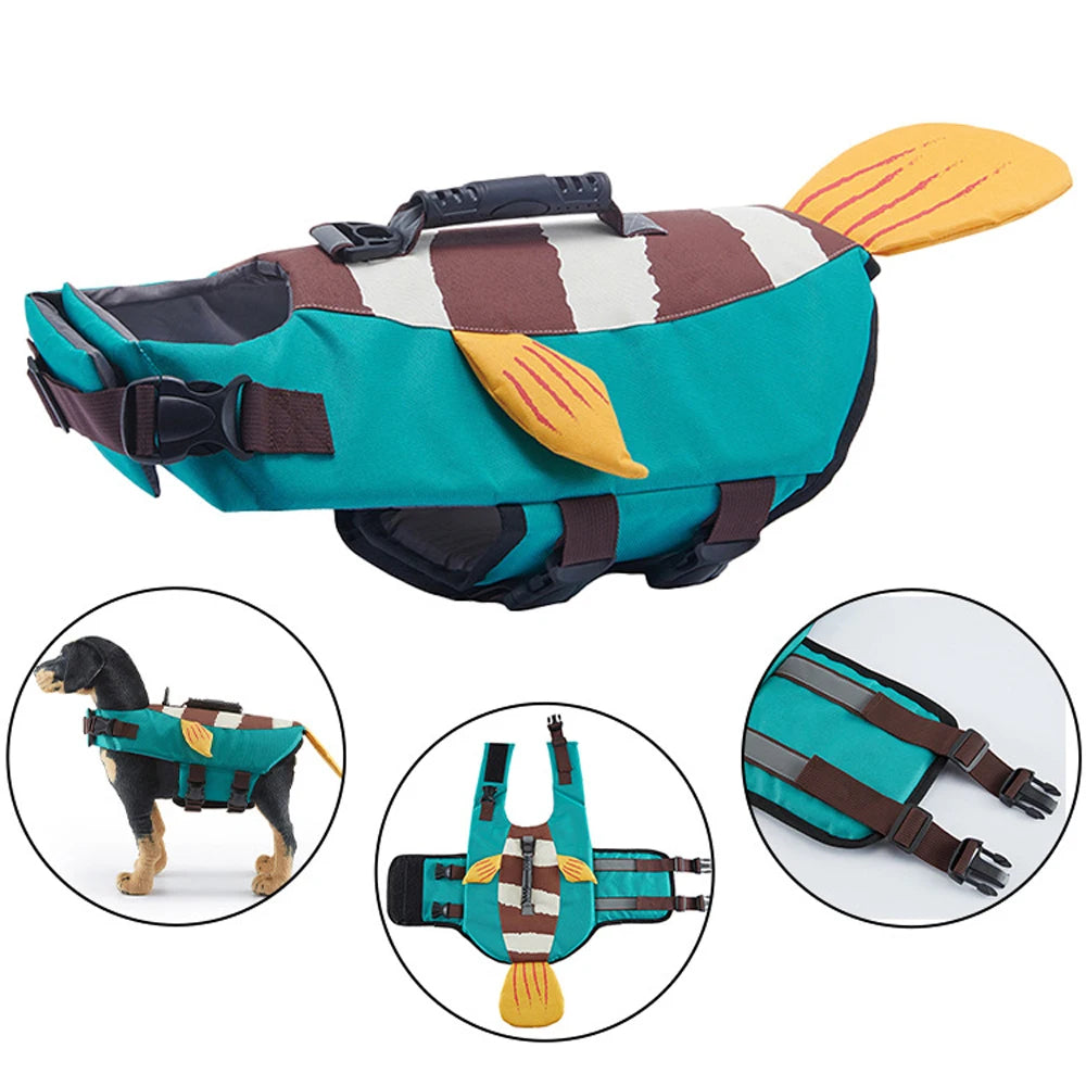 Dog Life Jacket for Swimming Flotation Vests