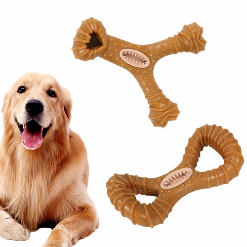 Heavy Duty Chewin Dental Health Interactive Toy with Treat Hole