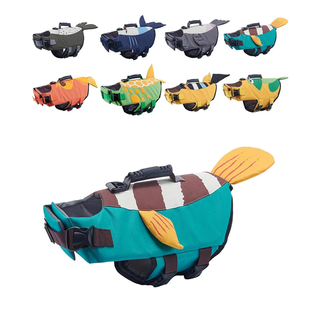 Dog Life Jacket for Swimming Flotation Vests