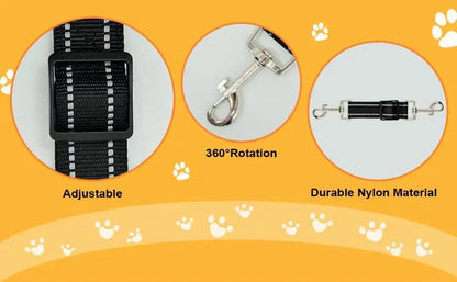 Reflective Dog Safety Collar Clip