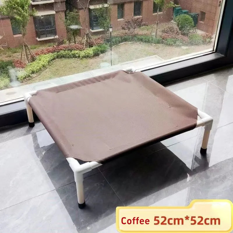 Elevated Folding Pet Camping Bed | Portable Dog & Cat Hammock