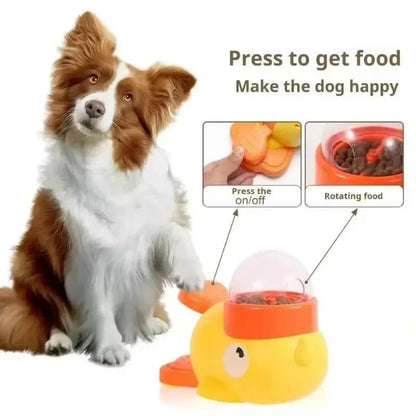 Duck Food Dispenser Dog Toy