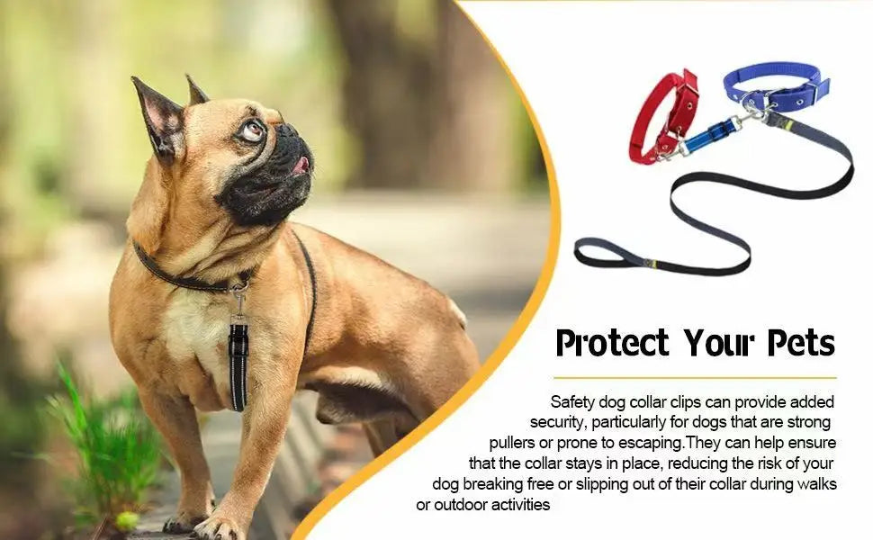 Reflective Dog Safety Collar Clip