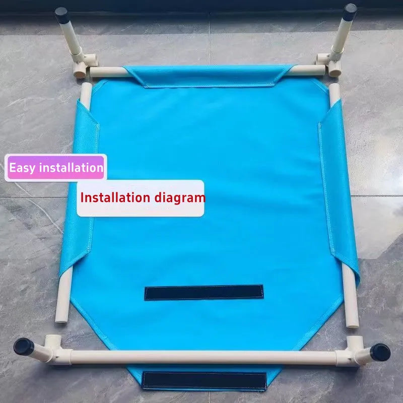 Elevated Folding Pet Camping Bed | Portable Dog & Cat Hammock