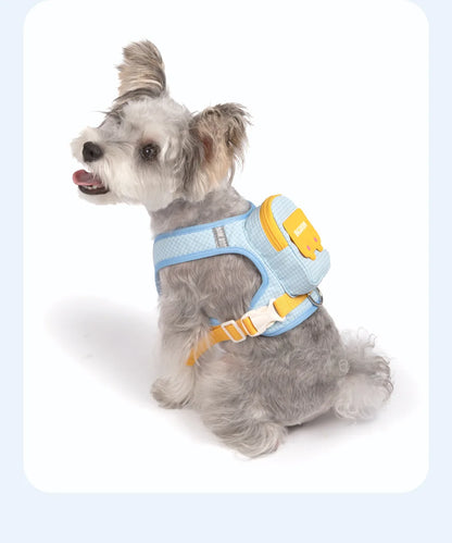 Adjustable Dog Backpack Harness