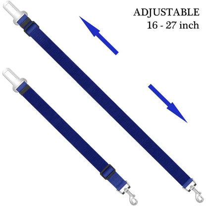 Adjustable Dog Vehicle Seat Belt Safety Harness