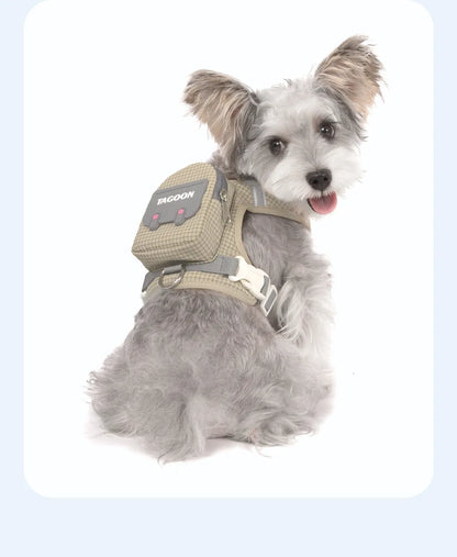Adjustable Dog Backpack Harness