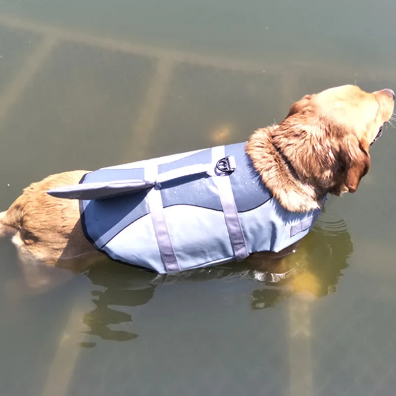 Funny Shark Life Jacket Vest for Dogs