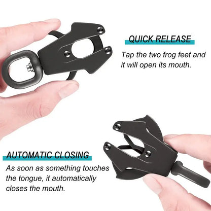 Dog Leash Quick Release Clasp Linking Swivel Frog Clip
