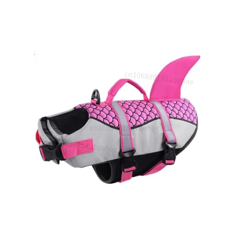Dog Shark Life Jacket for Swimming