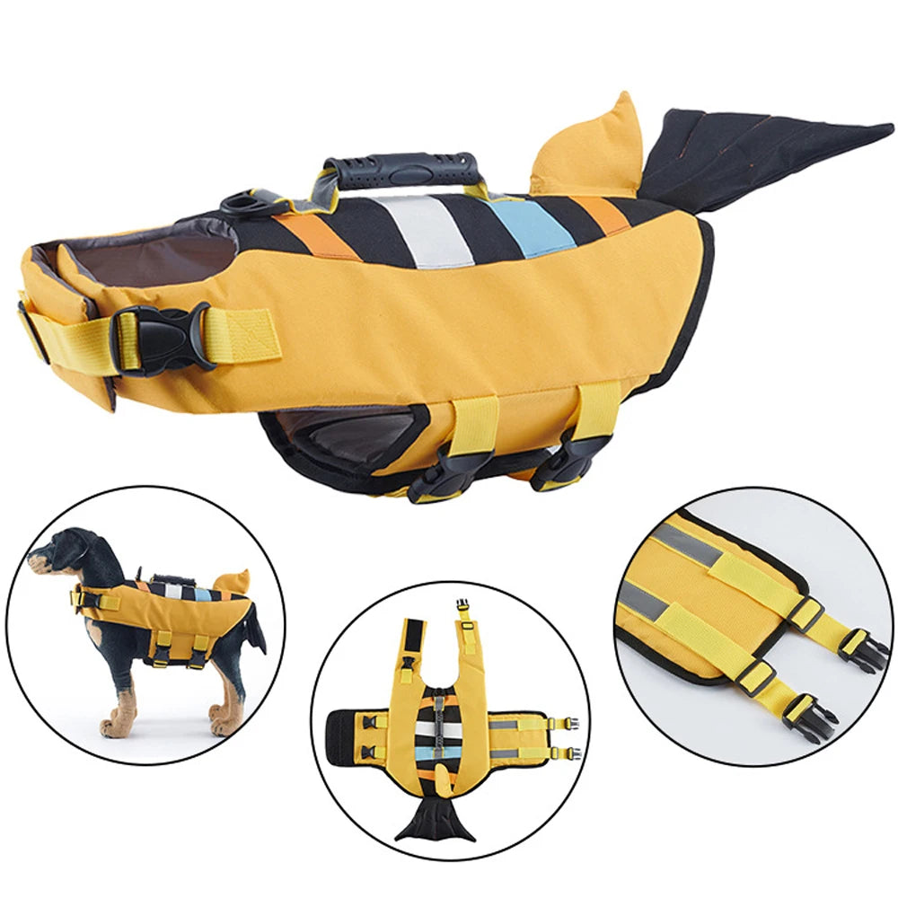 Dog Life Jacket for Swimming Flotation Vests