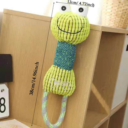 Animals Shape Bite Resistant Squeaky Dog Toys