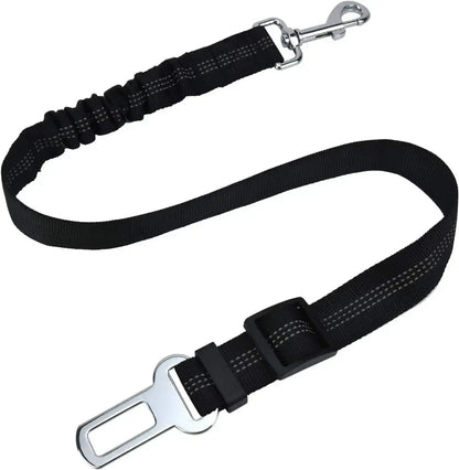 Safety Car Seat Belt Leash Black