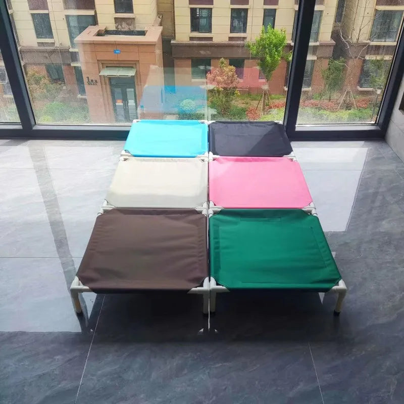 Elevated Folding Pet Camping Bed | Portable Dog & Cat Hammock