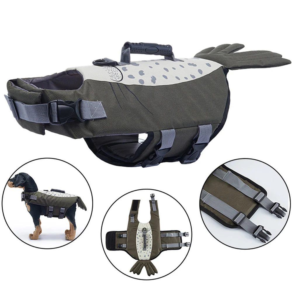 Dog Life Jacket for Swimming Flotation Vests