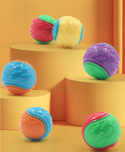 Bite Resistance Squeaky Dog Ball Toy