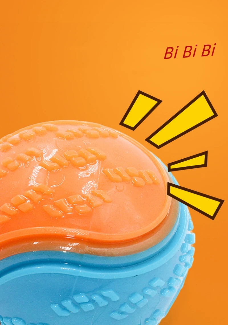 Bite Resistance Squeaky Dog Ball Toy